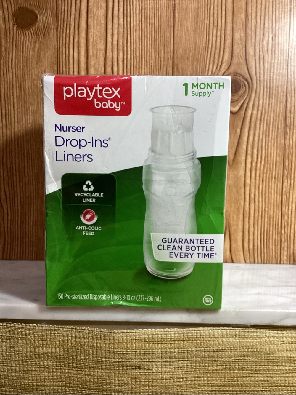 Playtex Baby Nurser Drop-Ins Liners 150 liners